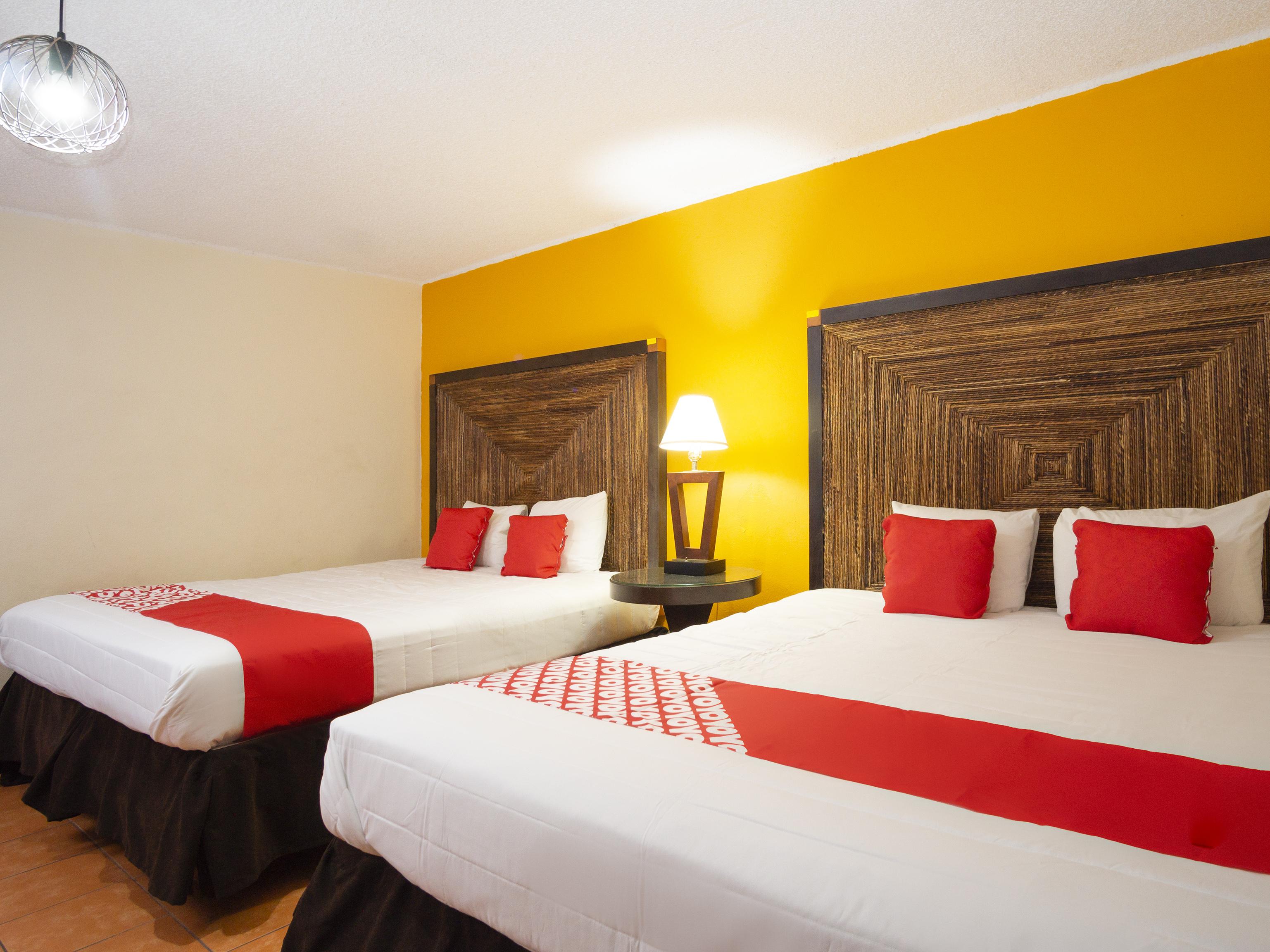 Oyo Hotel Hacienda Don Luis, Rosarito Kültér fotó A typical OYO hotel room